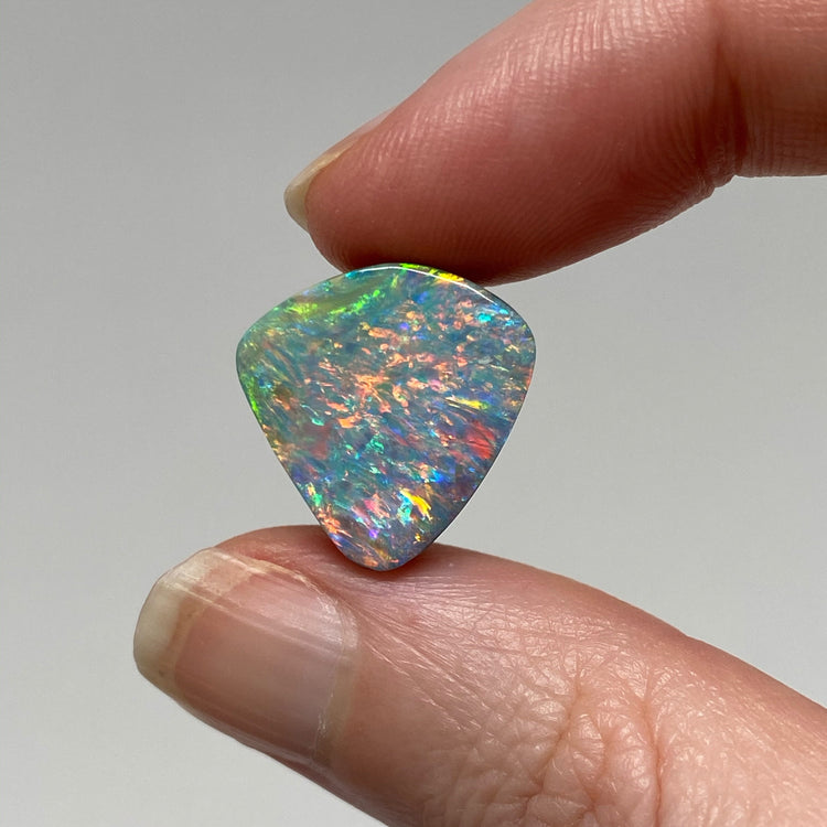 10.30 Ct top gem rainbow boulder opal