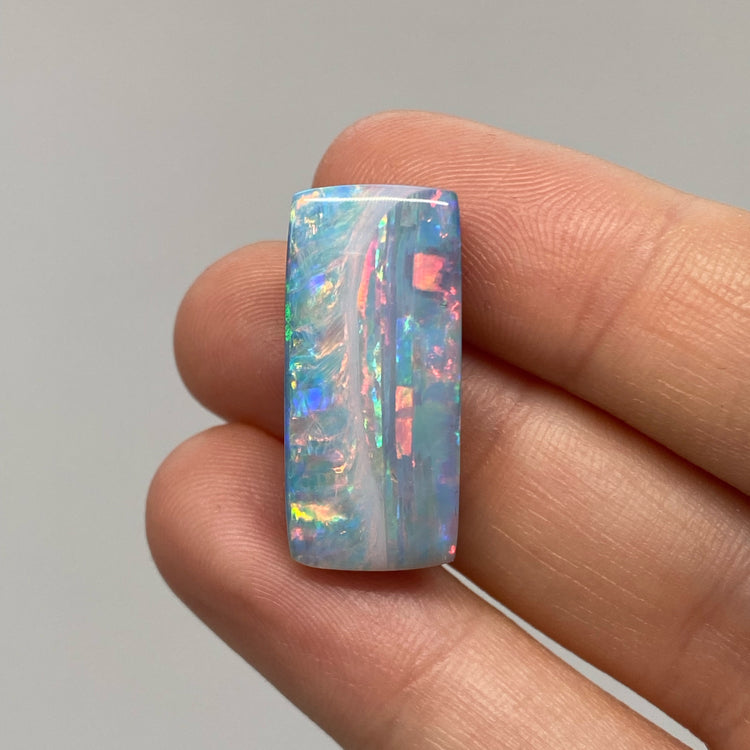 17.47 Ct rectangle boulder opal