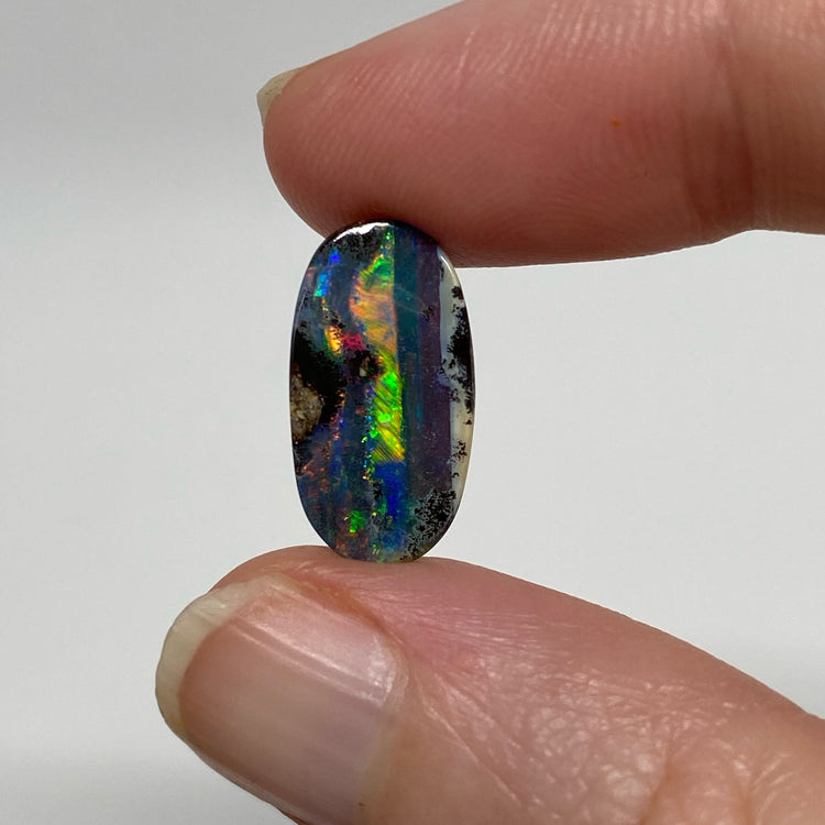 4.48 Ct small oval boulder opal