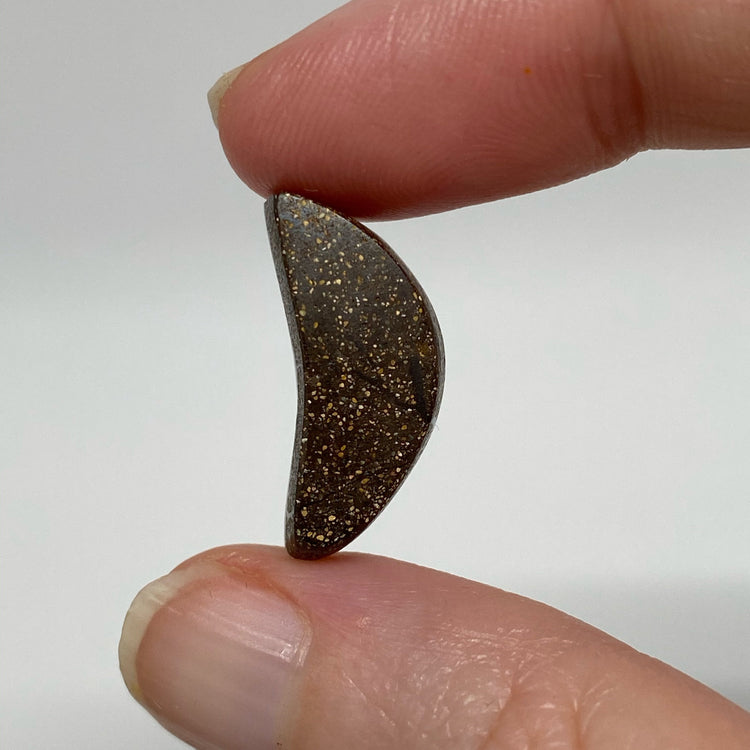 8.09 Ct crescent moon boulder opal