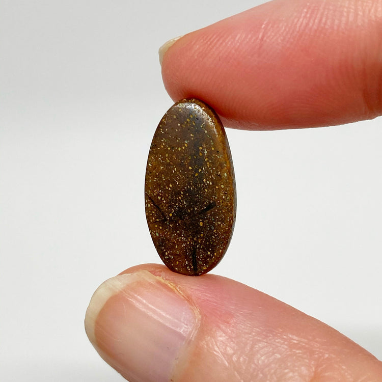 6.02 Ct small rainbow boulder opal