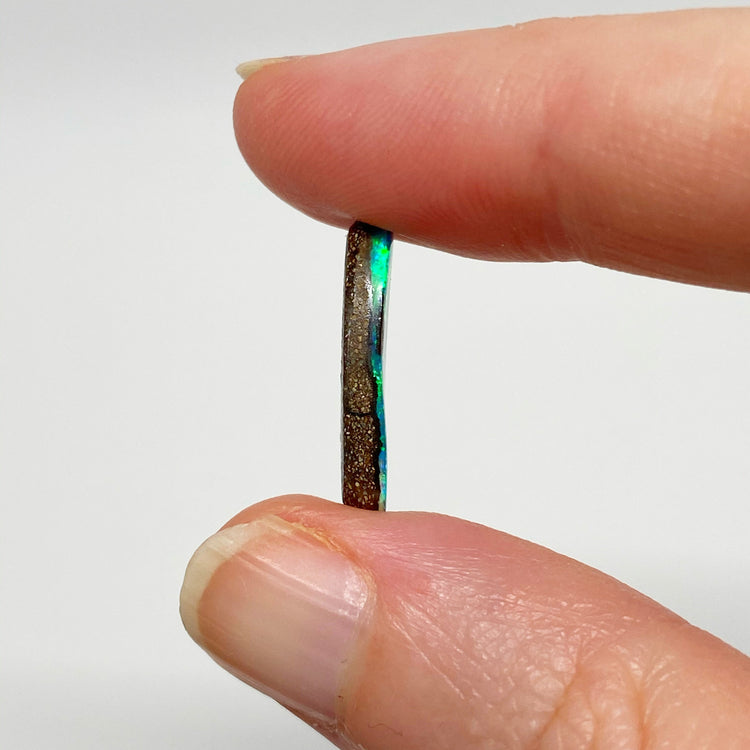 2.69 Ct small green-blue boulder opal