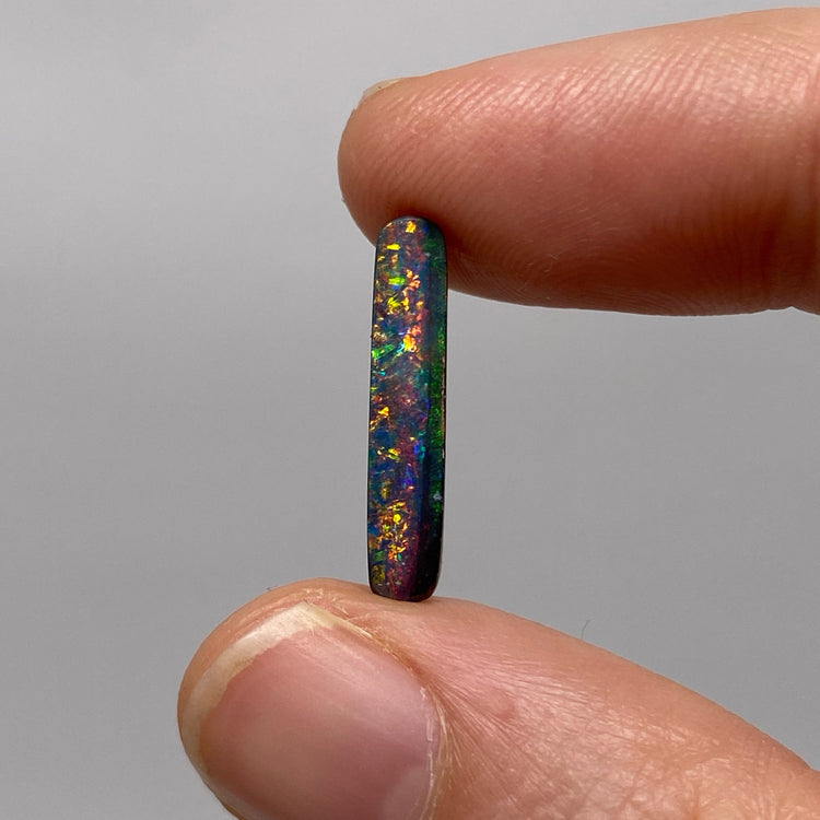 4.37 Ct gem boulder opal pair