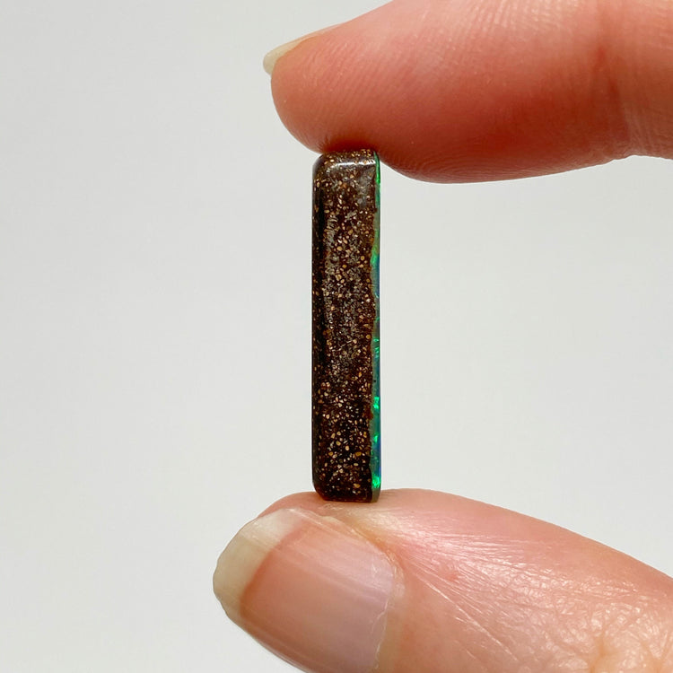 14.14 Ct green-blue boulder opal