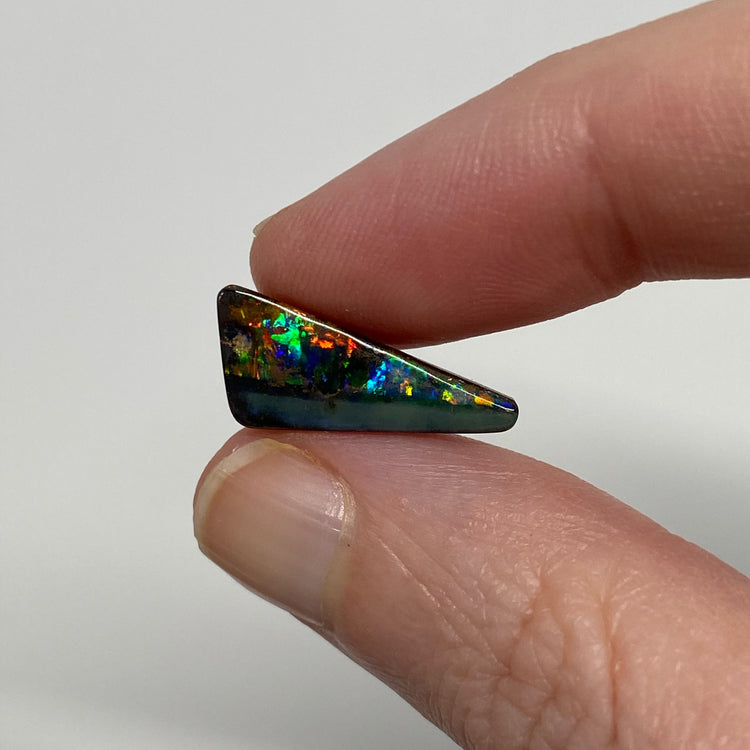3.32 Ct triangle boulder opal