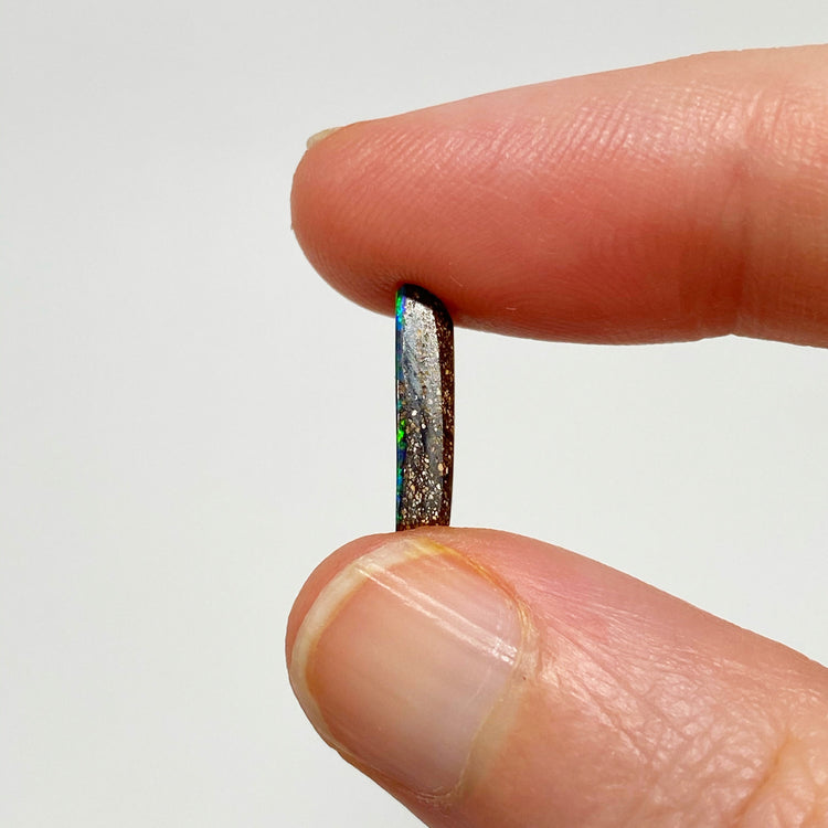 3.49 Ct green-blue boulder opal