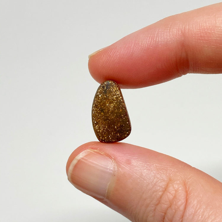 4.17 Ct small pink and green boulder opal