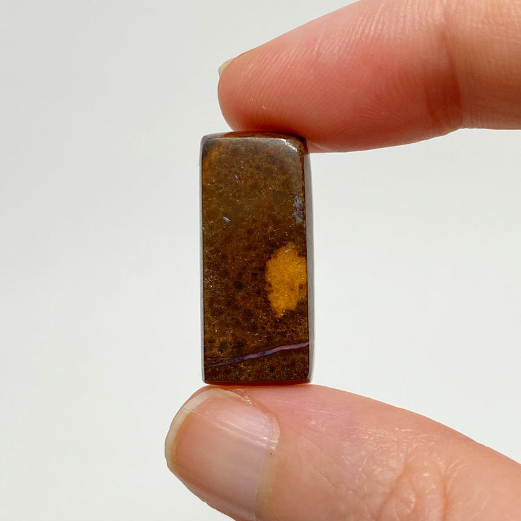 17.47 Ct rectangle boulder opal