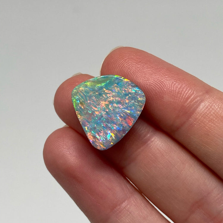 10.30 Ct top gem rainbow boulder opal