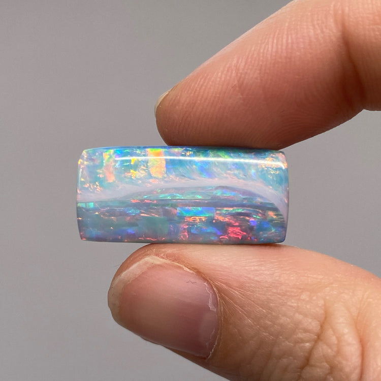 17.47 Ct rectangle boulder opal