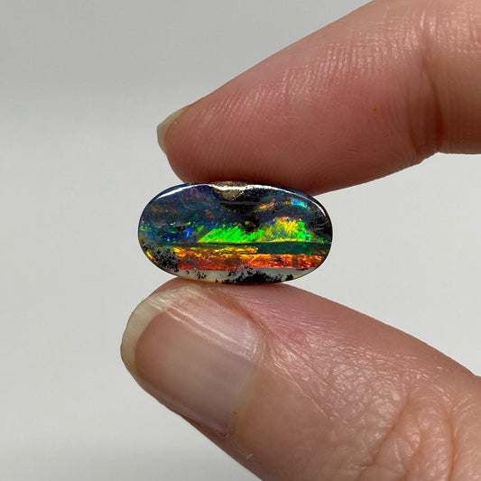 4.48 Ct small oval boulder opal