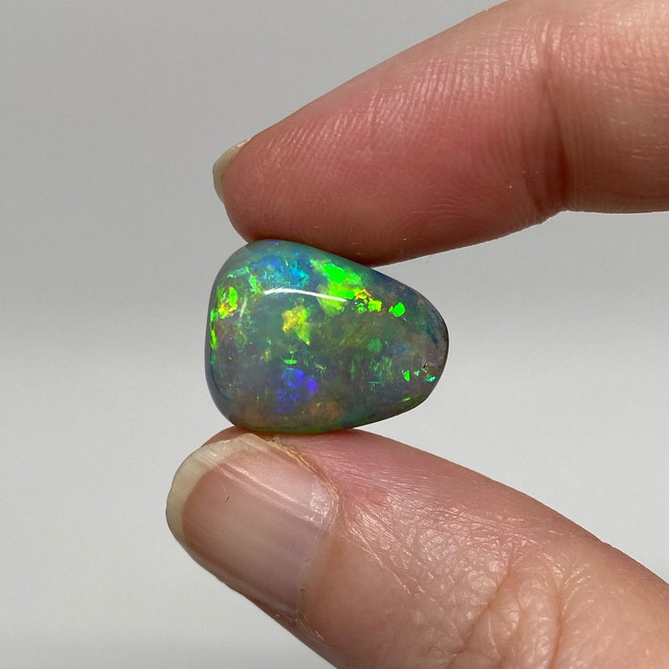 14.00 Ct unusual lime green gem boulder opal