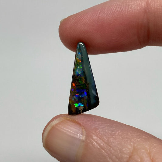 3.32 Ct triangle boulder opal