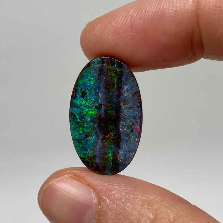 12.05 Ct oval boulder opal