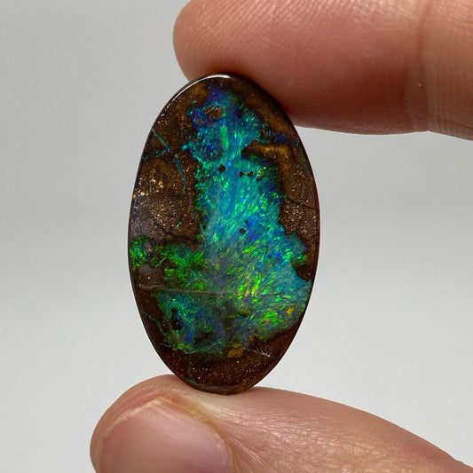20.31 Ct oval boulder opal