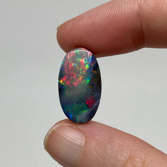 7.21 Ct oval boulder opal